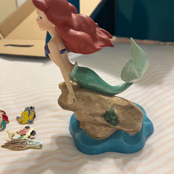 Disney Little Mermaid Ariel Seaside Serenade 2006 Collectors Society Sculpture - Picture 4 of 14